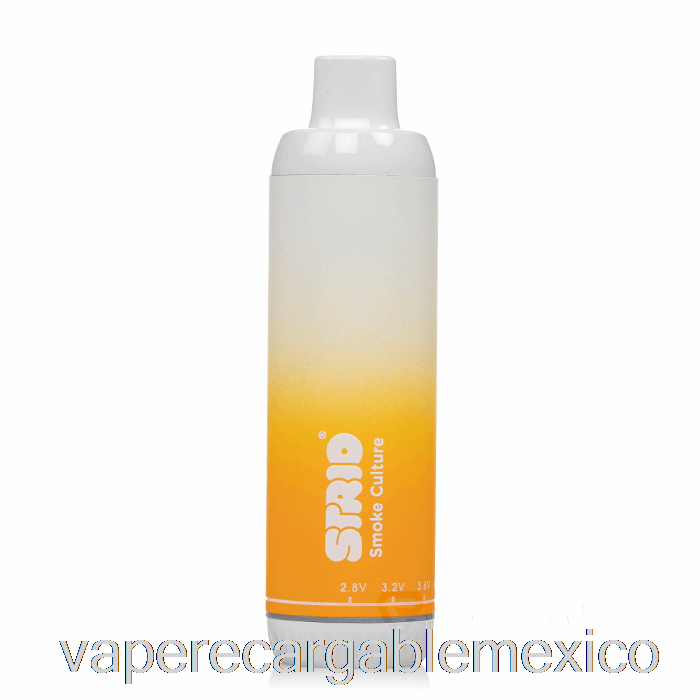 Vape Recargable Strio Cartboy Pro Twist 510 Batería Lava Naranja